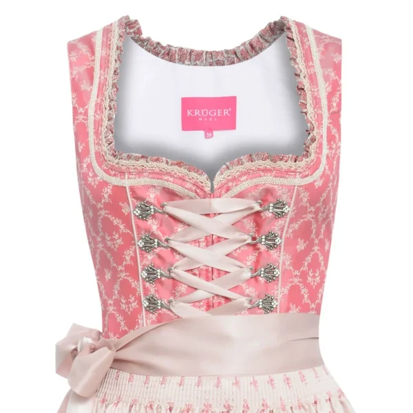 Krüger Dirndl Midi Dirndl In Pink 3