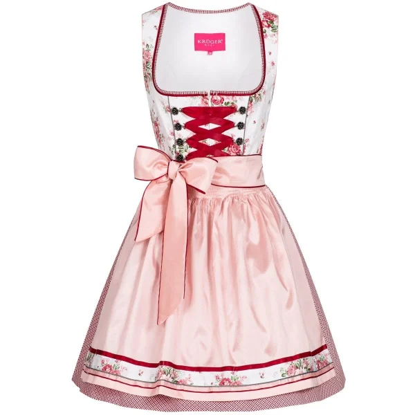 Krüger Dirndl Mini Dirndl In Weiß 3