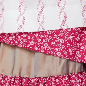 LENI VON CS Midi-Dirndl “Julchen” In Pink/ Weiß 13