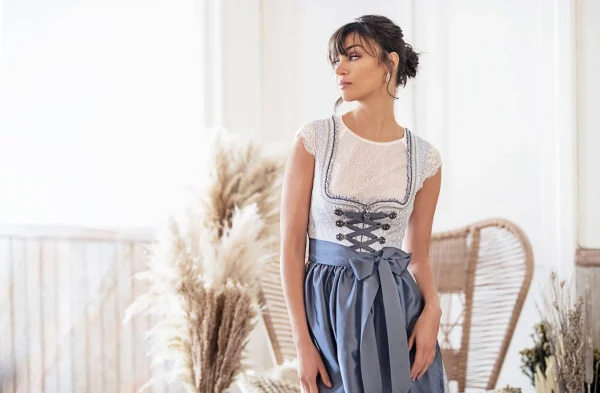 MarJo Dirndl In Silber 4