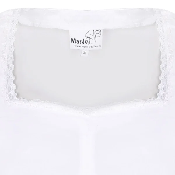 MarJo Dirndlbluse In Weiß 3