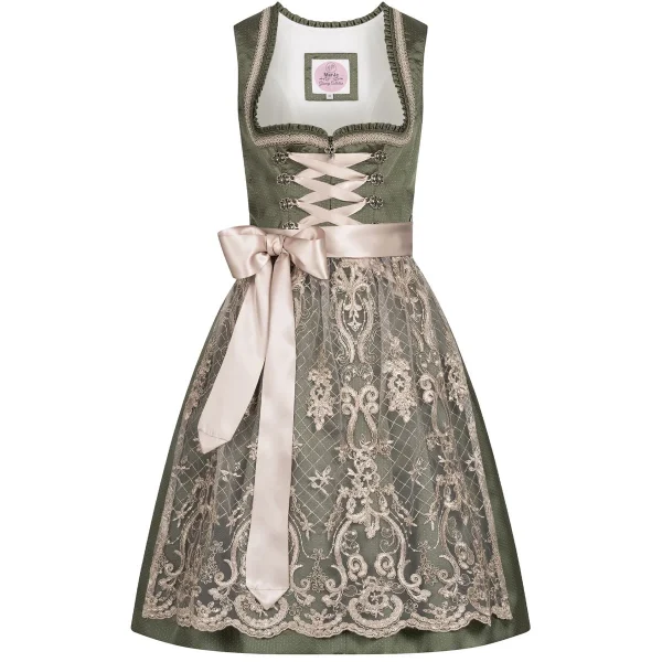 MarJo Midi Dirndl In Grün 1