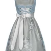 MarJo Midi Dirndl In Hellblau 20