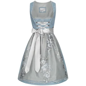 MarJo Midi Dirndl In Hellblau 11