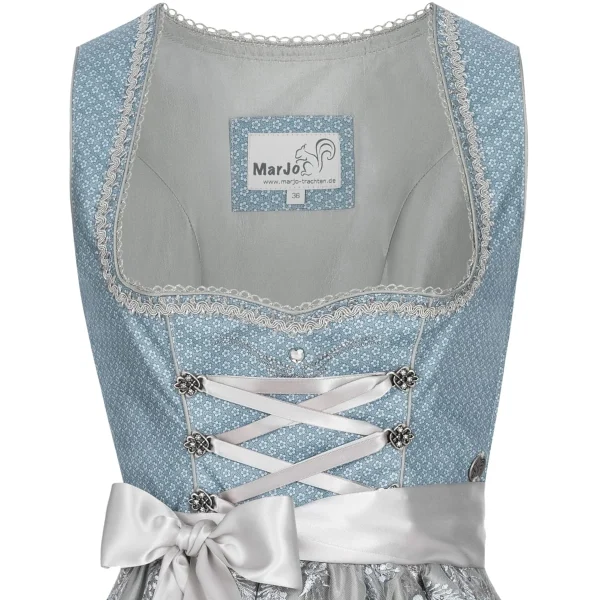 MarJo Midi Dirndl In Hellblau 4