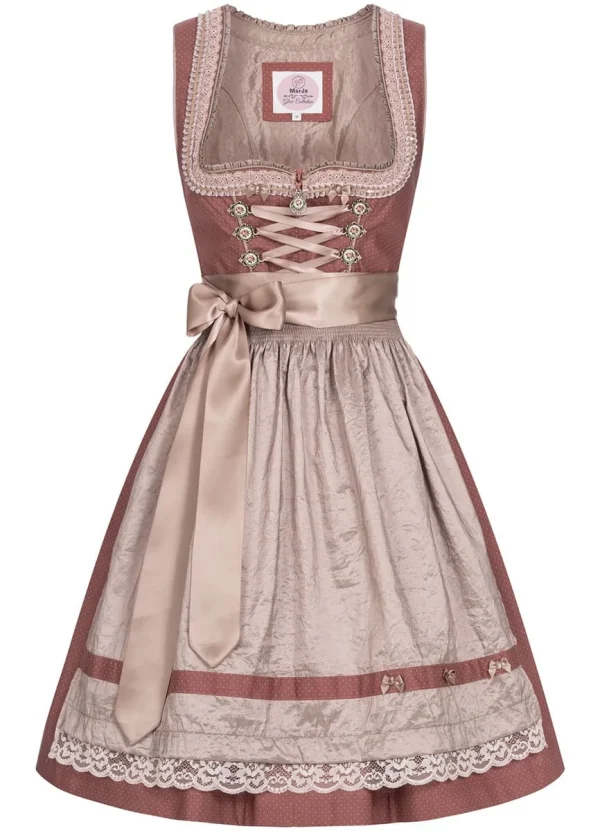 MarJo Midi Dirndl In Mauve 1