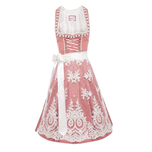 MarJo Midi Dirndl In Rosa 1