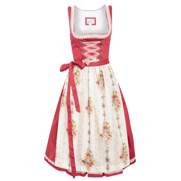 MarJo Midi Dirndl In Rot 1