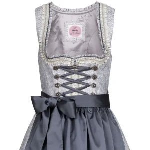 MarJo Midi Dirndl In Silber 10