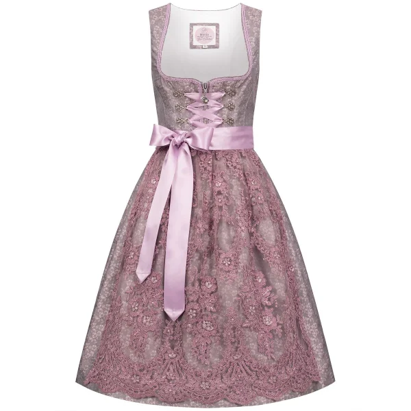 MarJo Midi Dirndl Ophelia In Grau 1