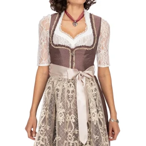 MarJo Mini Dirndl 2tlg. 58cm HENRIKE Rosenholz 26