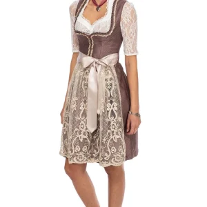 MarJo Mini Dirndl 2tlg. 58cm HENRIKE Rosenholz 30