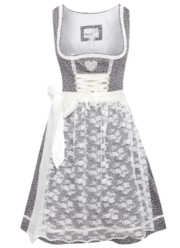 MarJo Mini Dirndl In Grau 3