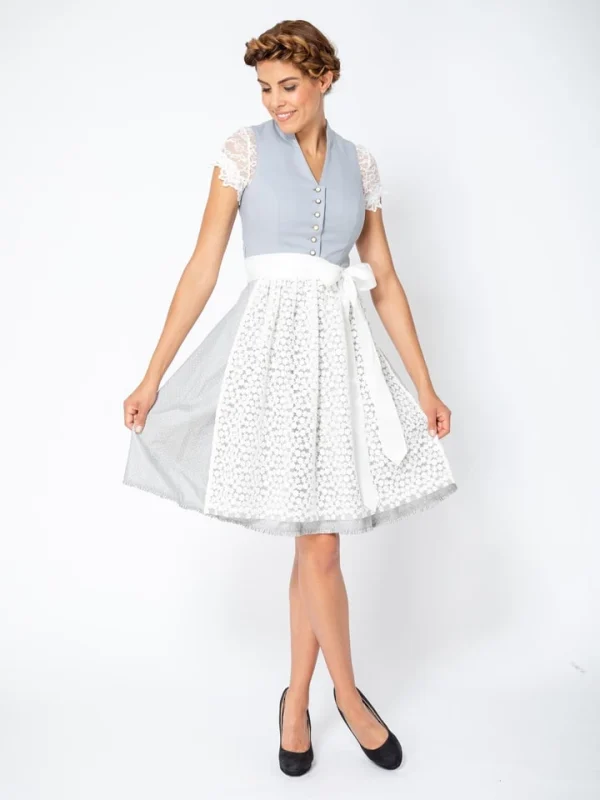 Melega Dirndl “Xara” In Grau 5