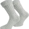 Normani Trachtensocken In Silbermelange 19