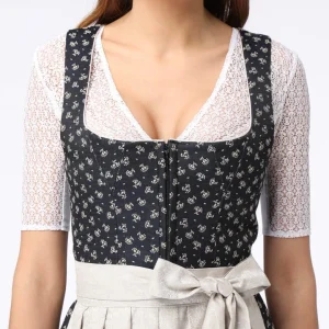 Schmuckstück By Alpenherz Dirndl In Schwarz/ Beige 12