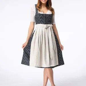 Schmuckstück By Alpenherz Dirndl In Schwarz/ Beige 16