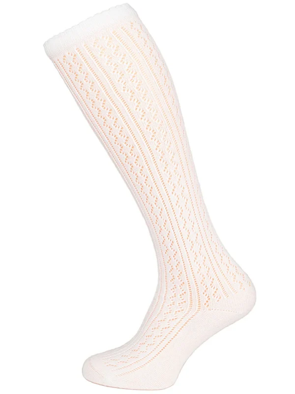 Schuhmacher Trachtensocken CS516 Weiss 1