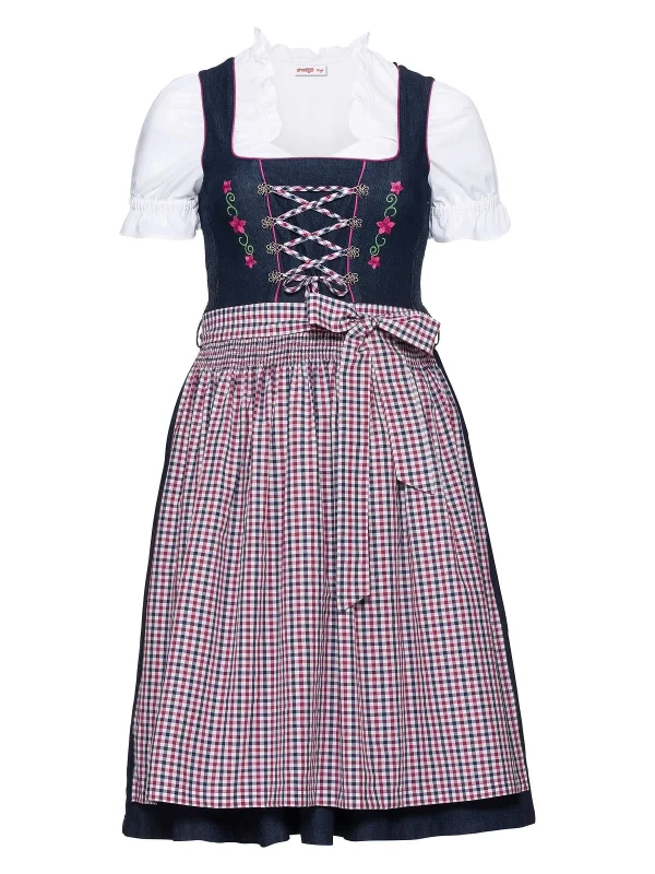 Sheego Dirndl In Blue Denim 7