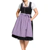 Sheego Dirndl In Schwarz-lila 23