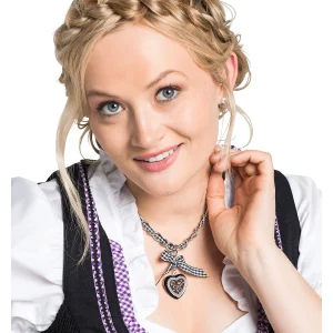 Sheego Dirndl In Schwarz-lila 16