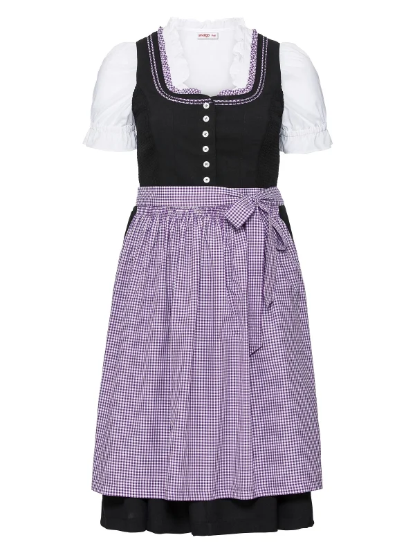 Sheego Dirndl In Schwarz-lila 7