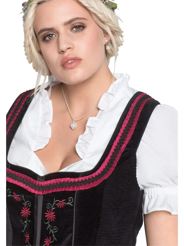 Sheego Dirndl In Schwarz-rot 6