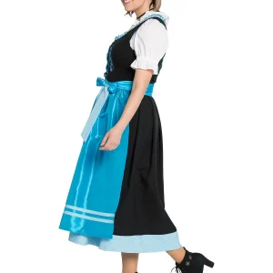 Sheego Dirndl In Schwarz-türkis 10