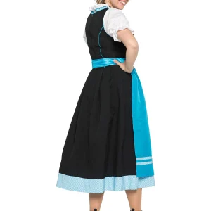 Sheego Dirndl In Schwarz-türkis 14