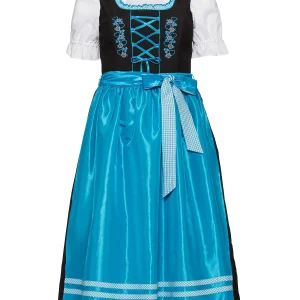 Sheego Dirndl In Schwarz-türkis 18