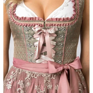 Stockerpoint Dirndl “Alice” In Beige/ Altrosa 19