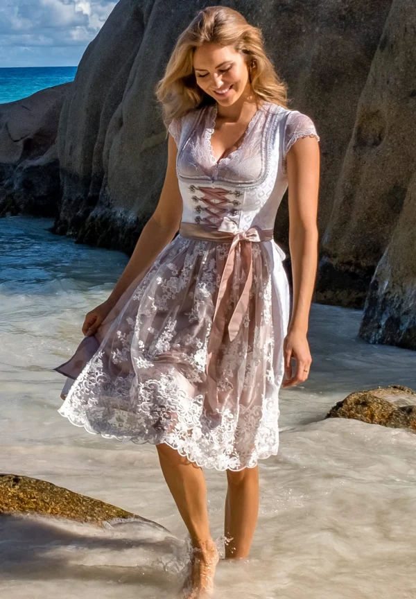 Stockerpoint Dirndl “Aurelie” In Weiß 7