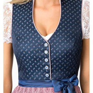 Stockerpoint Dirndl “Cynthia” In Dunkelblau/ Rosa 16