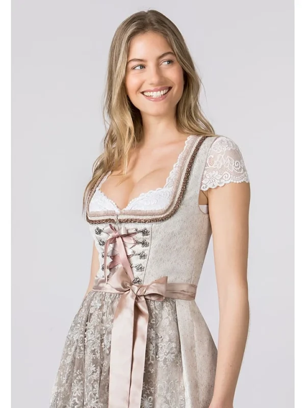 Stockerpoint Dirndl “Evianne” In Beige 6