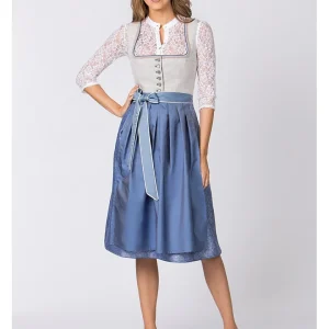 Stockerpoint Dirndl “Marla” In Hellgrau/ Blau 11