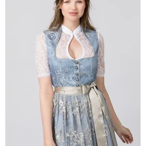 Stockerpoint Dirndl “Odina” In Hellblau/ Hellgrau 16