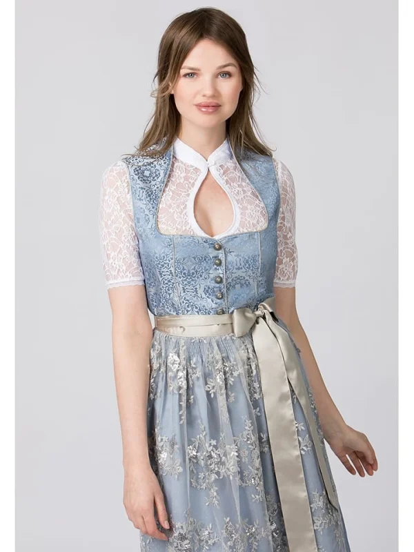 Stockerpoint Dirndl “Odina” In Hellblau/ Hellgrau 6