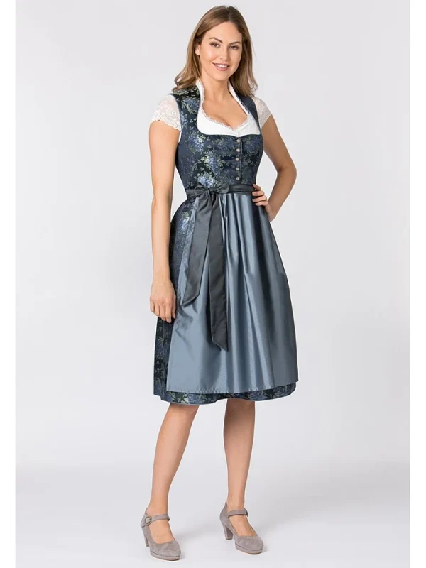 Stockerpoint Dirndl “Willow” In Dunkelblau 3