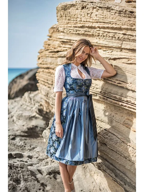 Stockerpoint Dirndl “Willow” In Dunkelblau 8