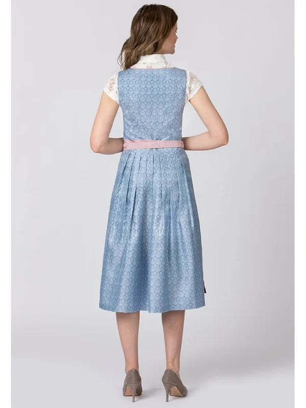 Stockerpoint Dirndl “Zora” In Hellblau/ Altrosa 4