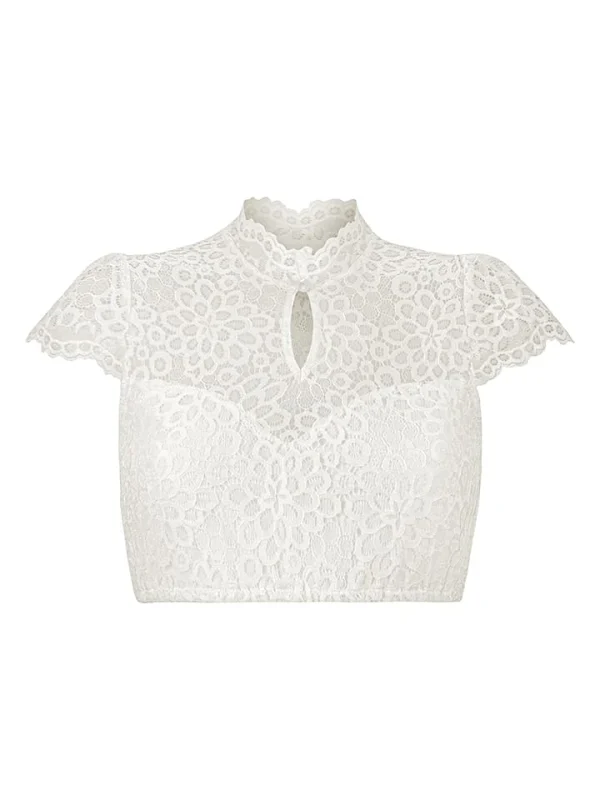 Stockerpoint Dirndlbluse “Daisy” In Creme 1