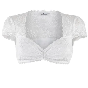 Stockerpoint Dirndlbluse “Jasmin” In Weiß 9