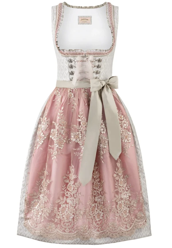 Stockerpoint Langes Dirndl “Amelie” In Rose 1