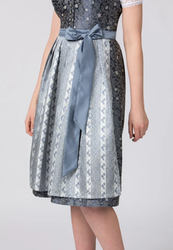 Stockerpoint Langes Dirndl “Kalea” In Blau 5