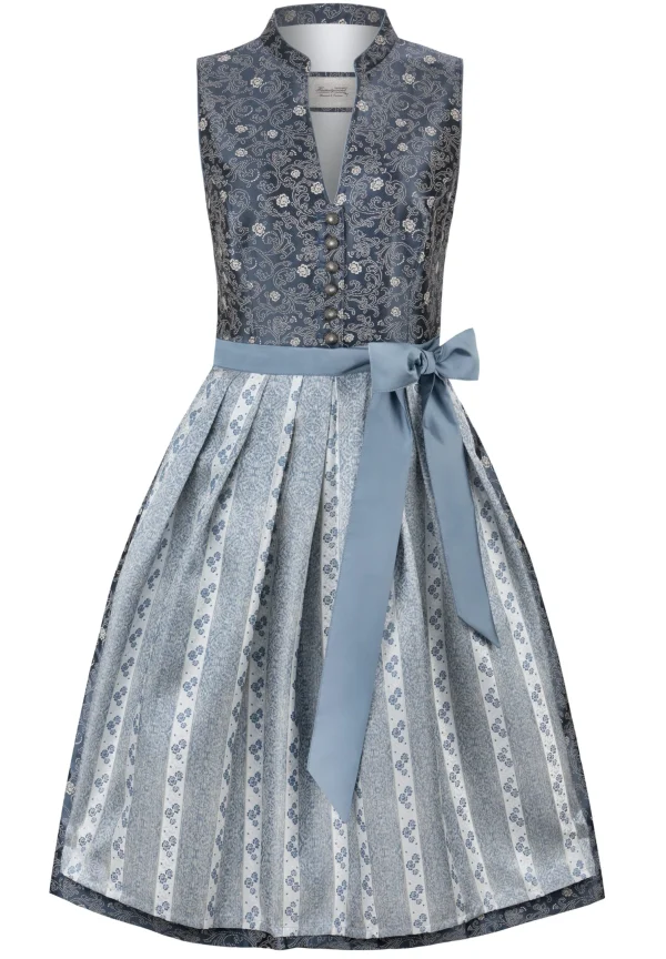 Stockerpoint Langes Dirndl “Kalea” In Blau 1