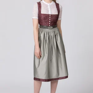 Stockerpoint Langes Dirndl “Leonora” In Bordeaux 10