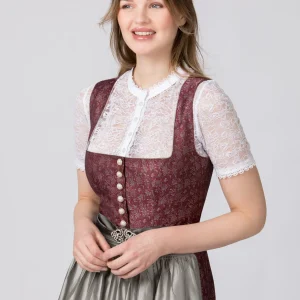 Stockerpoint Langes Dirndl “Leonora” In Bordeaux 16