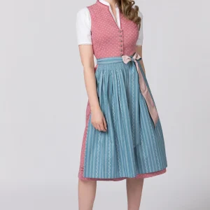 Stockerpoint Langes Dirndl ” Luciana” In Koralle 10