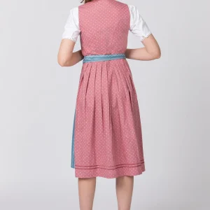 Stockerpoint Langes Dirndl ” Luciana” In Koralle 12