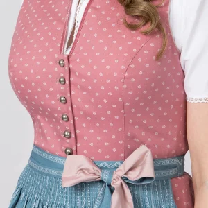 Stockerpoint Langes Dirndl ” Luciana” In Koralle 18